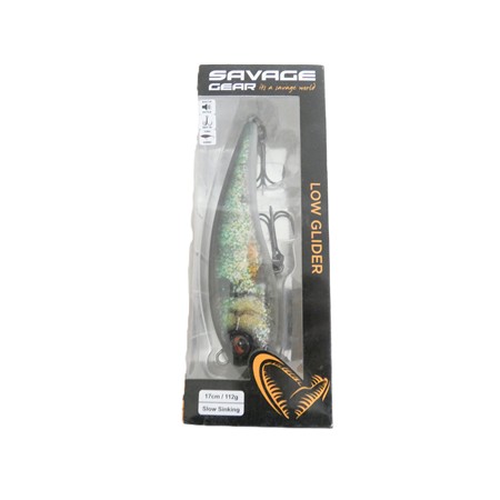 Leurre Coulant Savage Gear Low Glider Jerk Ss - 17Cm - Glitter Perch