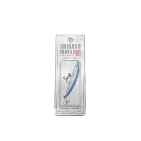 Leurre Coulant Smith Shirasu Minnow - 4.8Cm - Couleur 06