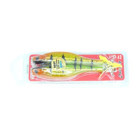 Leurre De Surface Hyperlastics Dartprop Pro Duo Pack 5 1/2 - 13Cm - Firetiger - Par 2