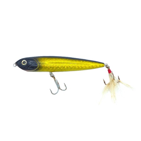 Leurre De Surface Livingston Lures Walking Boss - 10Cm - Midnight