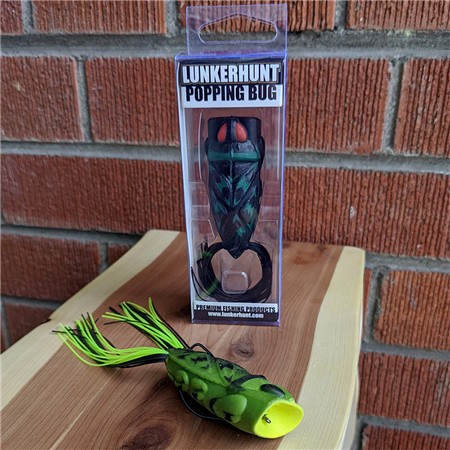 LEURRE DE SURFACE LUNKER HUNT POPPING BUG - 7CM