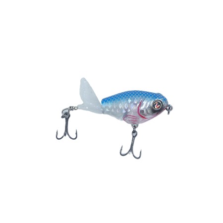 Leurre De Surface River2sea Whopper Plopper 60 - 6Cm - Blue Blood