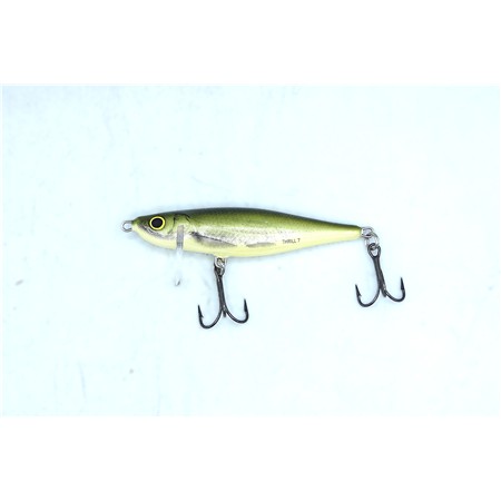 Leurre De Surface Salmo Thrill - 7Cm - Olive Bleak