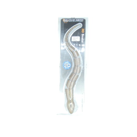 Leurre De Surface Savage Gear 3D Snake - 30Cm - Steel Adder