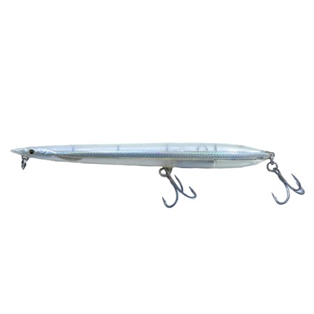 Leurre De Surface Savage Gear The Sandeel Surf Walker - 15.5Cm - White Flash