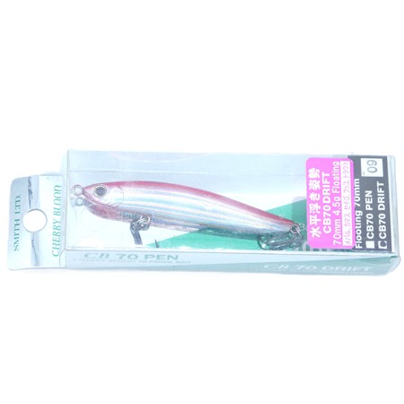 Leurre De Surface Smith Cherry Blood Cb70 Drift Pencil - 7Cm - 09