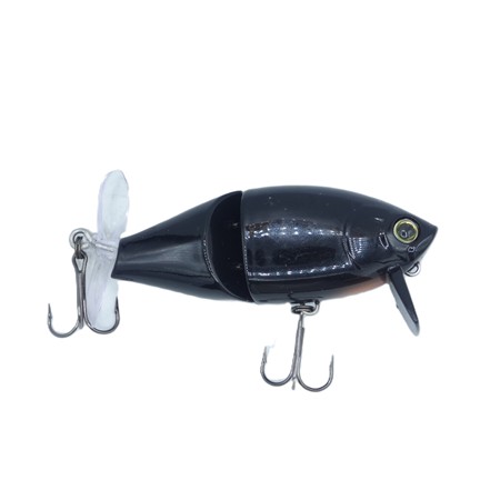 Leurre De Surface Yo-Zuri 3Db Wake Prop - 8.5Cm - Black