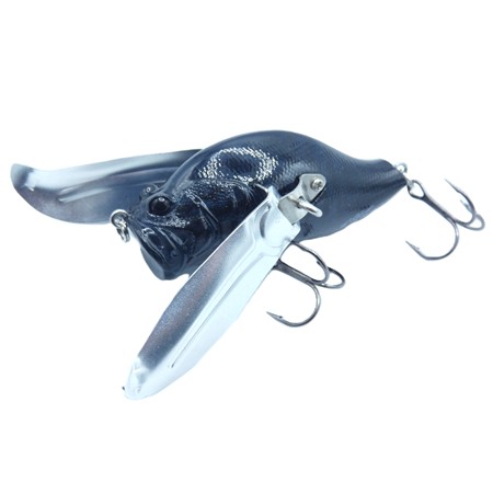 Leurre Flottant Adusta Zacrawl Yajirobee Jr - 6.5Cm - Black Tiger