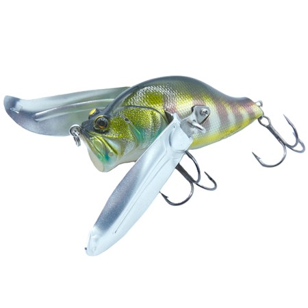 Leurre Flottant Adusta Zacrawl Yajirobee Jr - 6.5Cm - Blue Gill