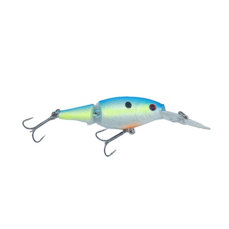 Leurre Flottant Berkley Flicker Shad Jointed - 5Cm - Black Silver