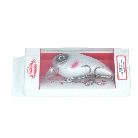 Leurre Flottant Berkley Pulse Biggie - 8Cm - Pearl White