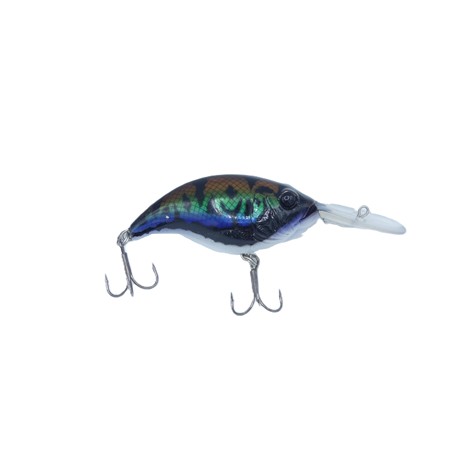 Leurre Flottant Dranckrazy Deros Middle Solid Core - 8Cm - Blue Back Lime