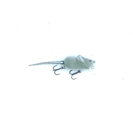 Leurre Flottant Illex Momouse - 9.2Cm - Grey Rat