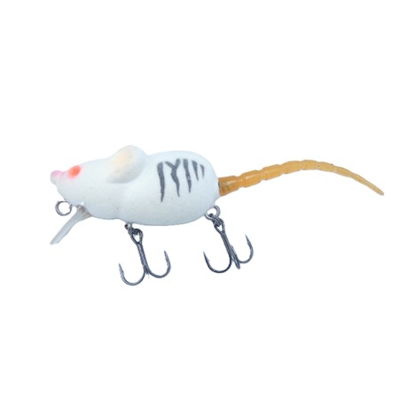 Leurre Flottant Illex Momouse - 9.2Cm - White Tiger Mouse