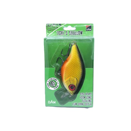 Leurre Flottant Madcat Tight-S Shallow - 12Cm - Rudd