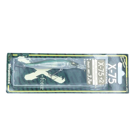 Leurre Flottant Megabass X Nanahan +2 - 7.5Cm - Fa Ghost Wakasagi