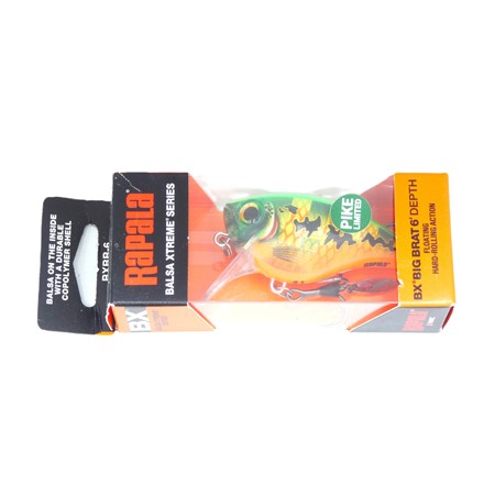 Leurre Flottant Rapala Bx Big Brat Pike - 7Cm - Pck