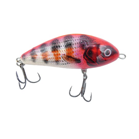 Leurre Flottant Salmo Fatso - 10Cm - Bleeding Blue Shad