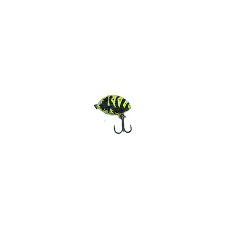 Leurre Flottant Salmo Lil Bug - 2Cm - Green Bug