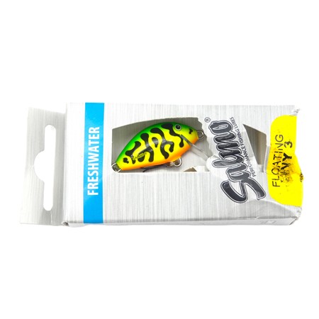 Leurre Flottant Salmo Tiny Floating - 3Cm - Green Tiger