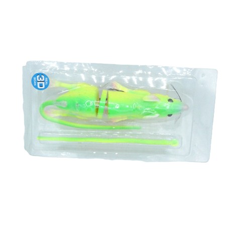 Leurre Flottant Savage Gear 3D Rad Uv Fluo - 30Cm - Fluo Yellow