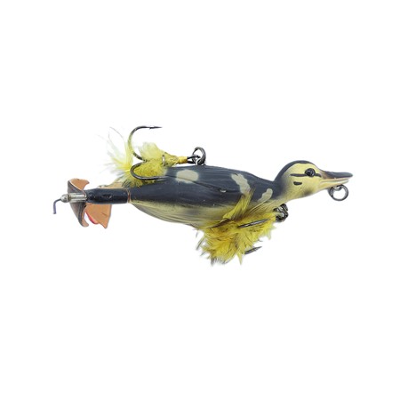 Leurre Flottant Savage Gear 3D Suicide Duck - 10.5Cm - Yellow