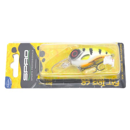 Leurre Flottant Spro Fat Iris 50 Cr - 5Cm - Hot Perch