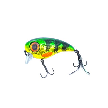 Leurre Flottant Spro Fat Iris 80 - 8Cm - Chrome Perch