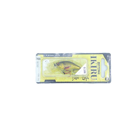 Leurre Flottant Spro Ikiru Mini Crank 38F Sl - 3.8Cm - Gudgeon