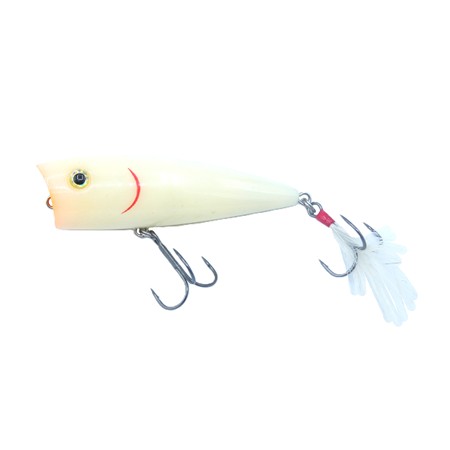 Leurre Flottant Strike King Bitsy Splash Popper 70 - Bone