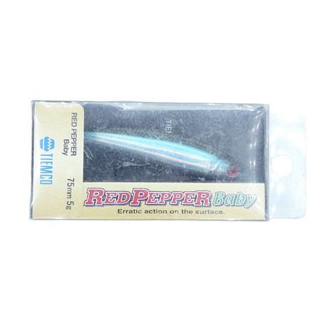 Leurre Flottant Tiemco Salty Red Pepper Baby - 7.5Cm - 013