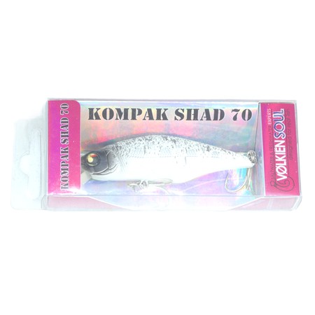 Leurre Flottant Volkien Kompak Shad - 7Cm - 03
