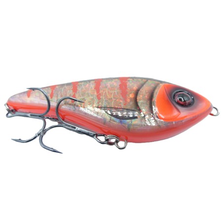 Leurre Flottant Westin Swim Glidebait - 10Cm - 3D Rocky Red