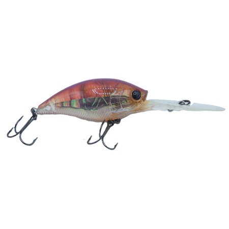 Leurre Flottant Yo-Zuri 3Dr Deep Crank - 7Cm - Brown Crawfish