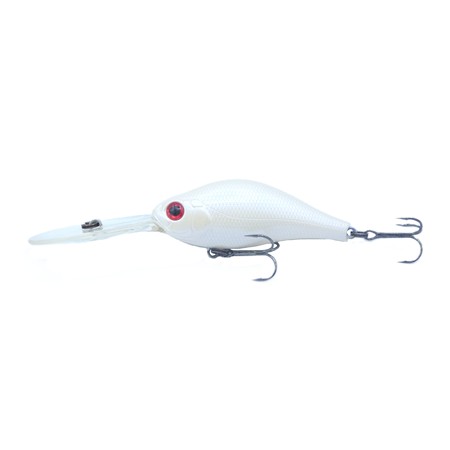 Leurre Flottant Zip Baits B Switcher 4.0 No Rattle - 6.5Cm - Pearl White