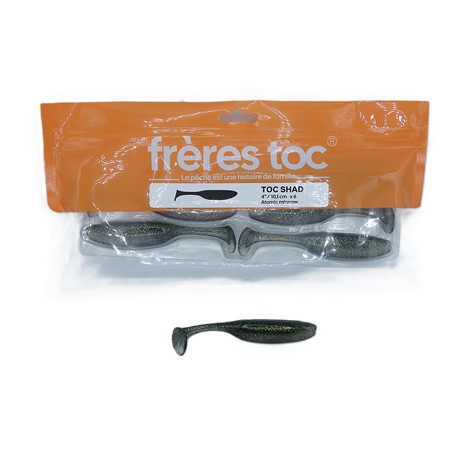 Leurre Frere Toc Toc Shad - Atomic Minnow - Par 6