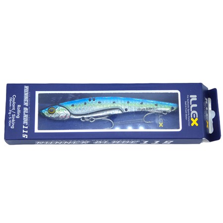 Leurre Lame Illex Runner Blade 115 - 11.5Cm - Uv Sardine
