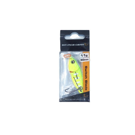Leurre Lame Savage Gear Switch Blade Minnow - 5Cm - Firetiger Smolt