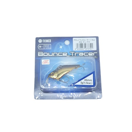 Leurre Lame Tiemco Bounce Tracer - 4.5Cm - Holo Gold Gill