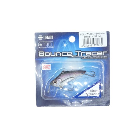 Leurre Lame Tiemco Bounce Tracer - 4.5Cm - Holo Gold Gill
