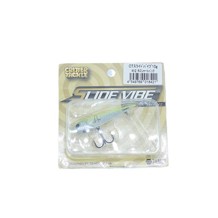 Leurre Lame Tiemco Slide Vibe - 5.5Cm - Holographic Chartreuse Back