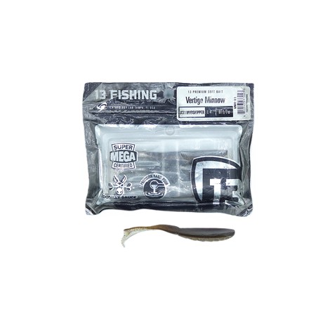 Leurre Souple 13 Fishing Vertigo Minnow 4” - 10Cm - Mudskipper - Par 7