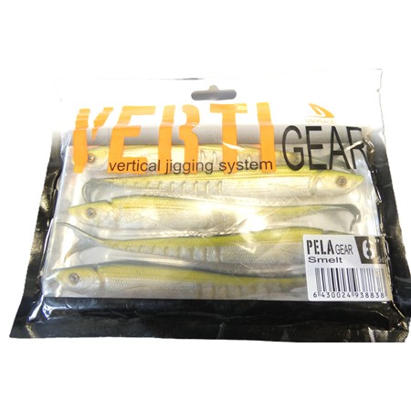 Leurre Souple 6” Vertigear Pelagear Finess - X5