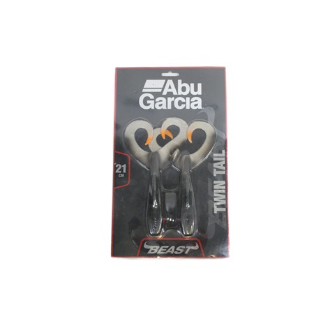 Leurre Souple Abu Garcia Beast Twin Tail - 21Cm - Blue Lagoon - Par 2