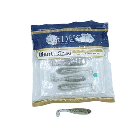 Leurre Souple Adusta Penta Shad - 7.5Cm - 104 - Par 7