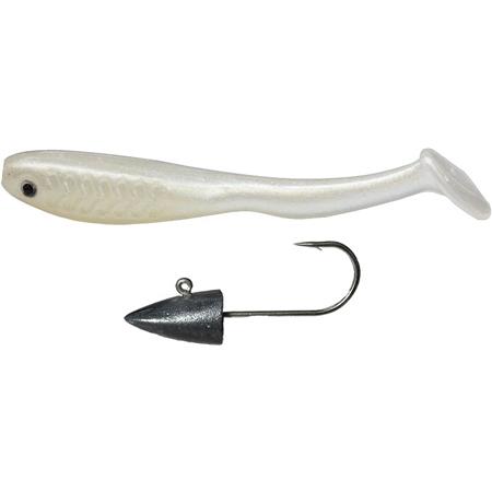 Leurre Souple Armé Autoboats Fishing Combo Pack Optimus Shad 120 + Deep Head - 12Cm