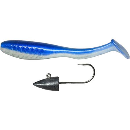 Leurre Souple Armé Autoboats Fishing Combo Pack Optimus Shad 90 + Deep Head - 9Cm