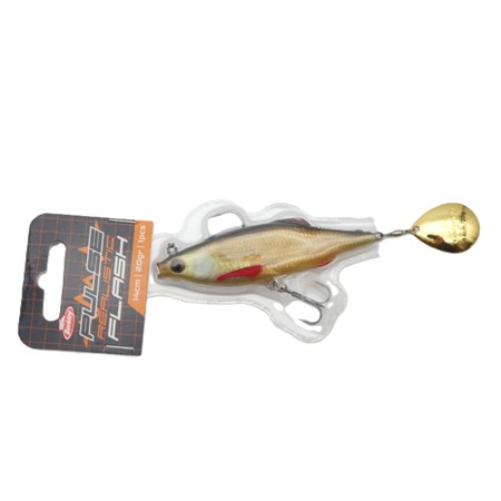 Leurre Souple Armé Berkley Pulse Realistic Roach Flash - 14Cm - Bream