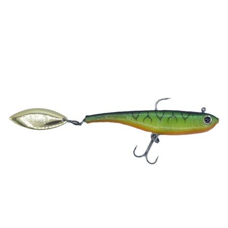 Leurre Souple Arme Biwaa Divinator 140 - 14Cm - Aurora Gold