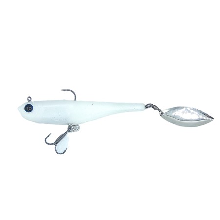 Leurre Souple Arme Biwaa Spinjet - 10Cm - Pearl White